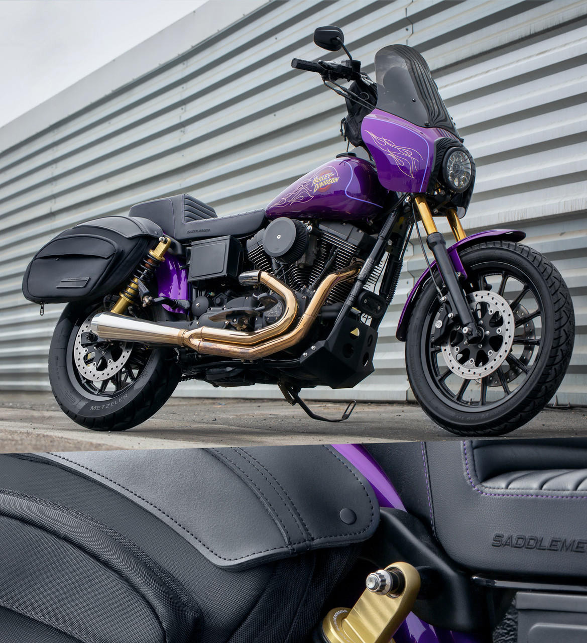 Saddlemen - DXT Harley Dyna Saddlebags