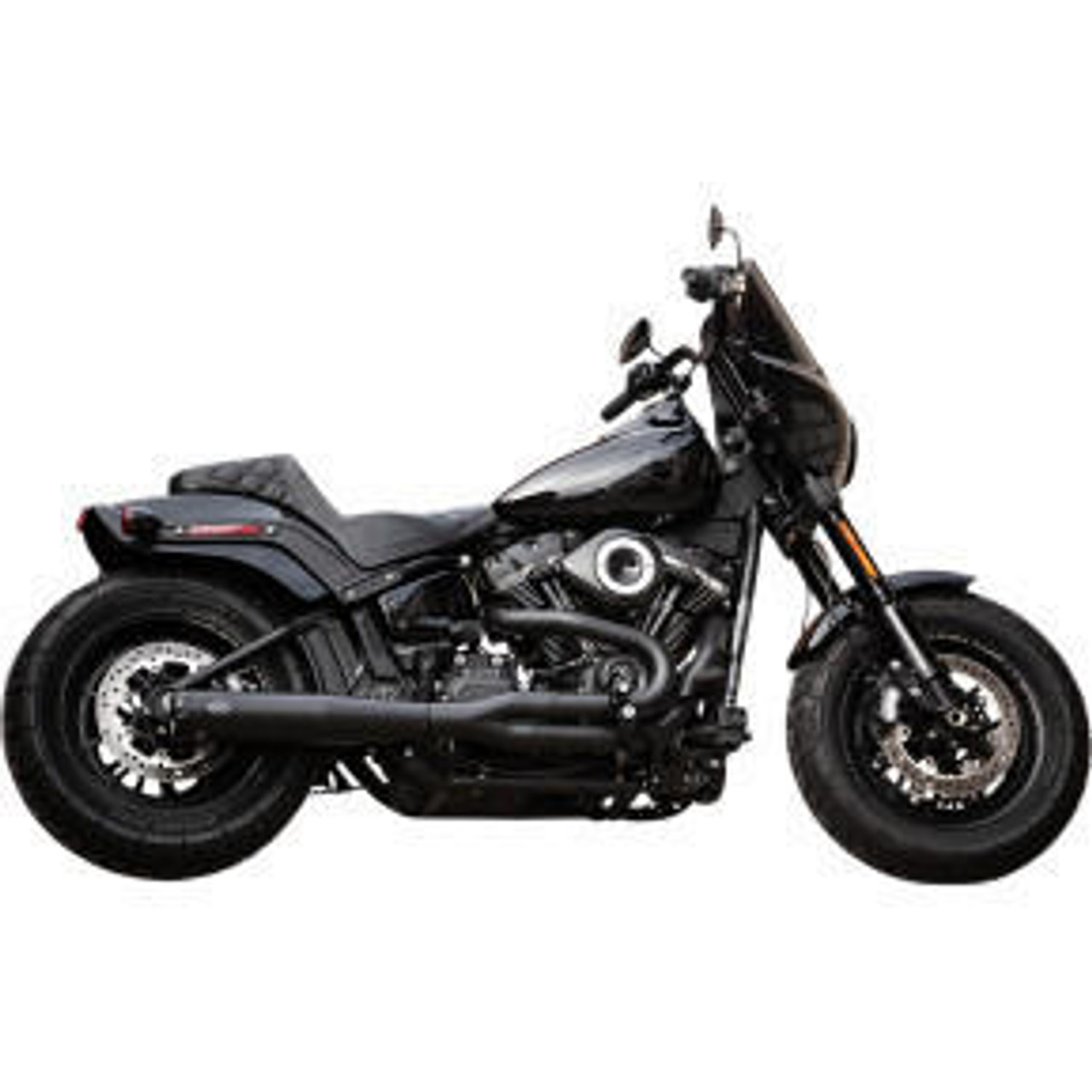 S&S Cycle - Superstreet 2-into-1 Closed-Course Competition Exhaust System -  fits '18-'21 M8 Softail Models