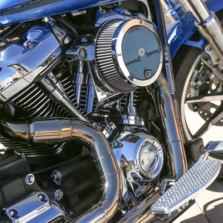 Thrashin Supply Dished Points Covers fits '17-'20 M8 Softail Models