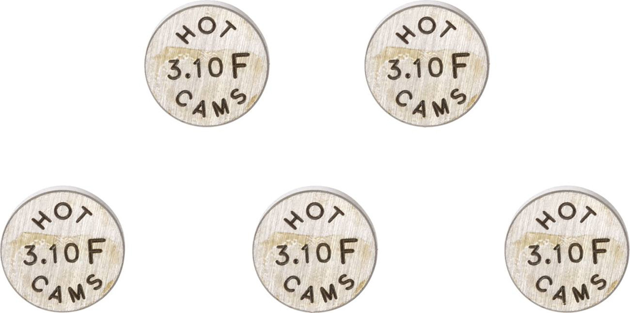 Hot Cams - 5PK1000310 - Valve Shim - 10.00 x 3.10 - 5 pack