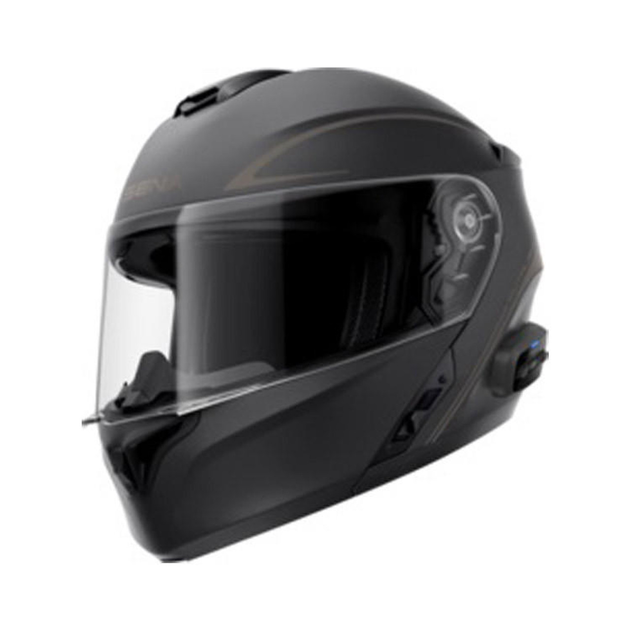 SENA Outrush R Modular Bluetooth Helmet Black