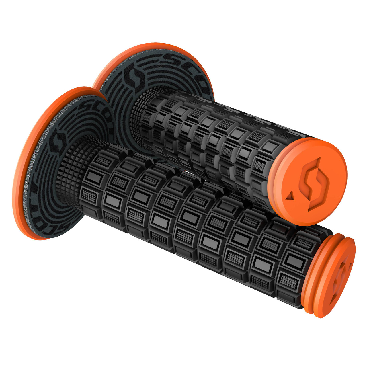 Scott - 269305-5039 - Mellow + Donut Grips - Black/Orange