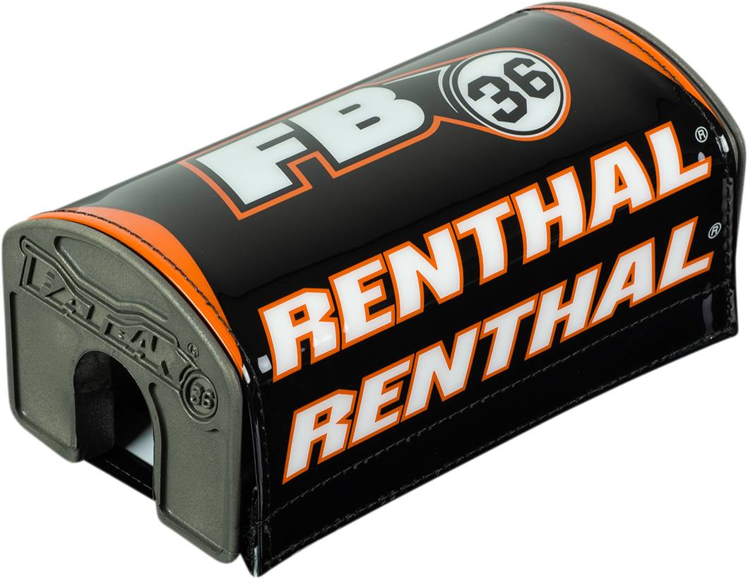 Renthal - P347 - Bar Pad - Fatbar36™ - Black/Orange