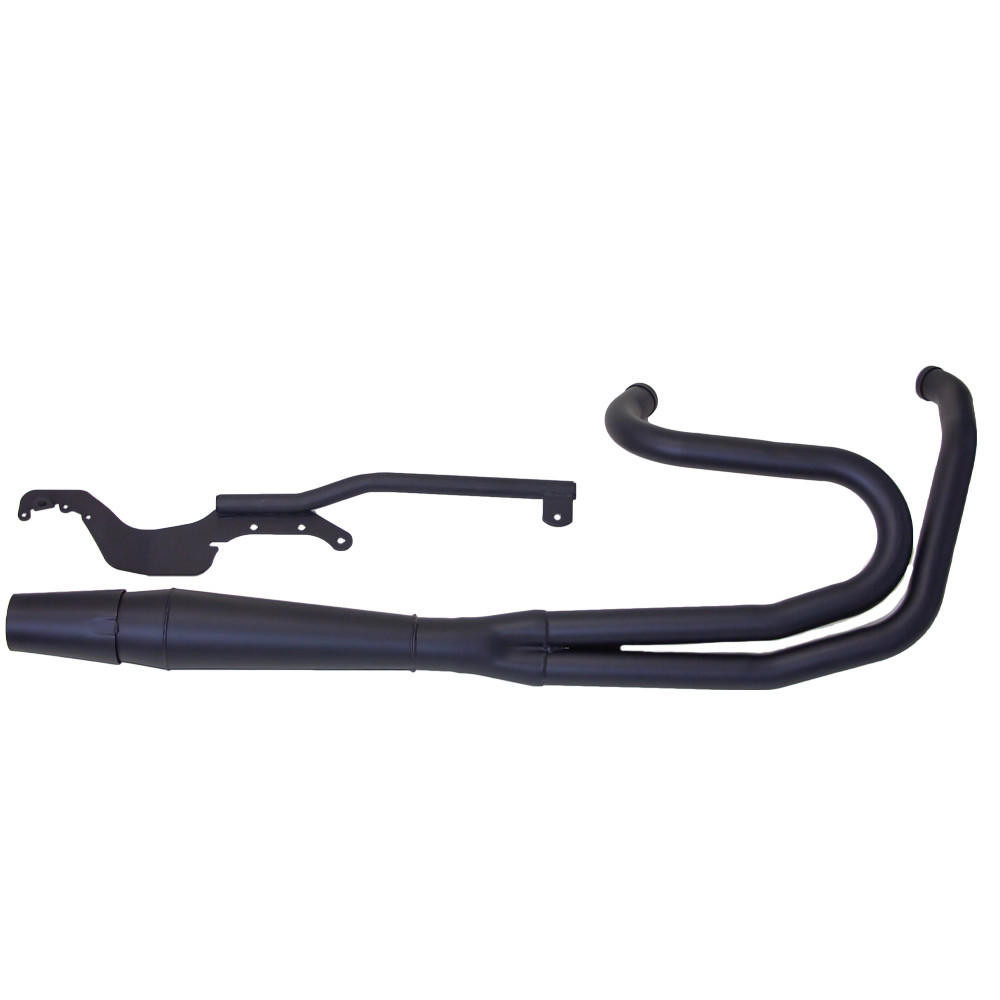 Thunderheader Black 2-Into-1 Exhaust System fits '93-'98 Dyna - Main Image