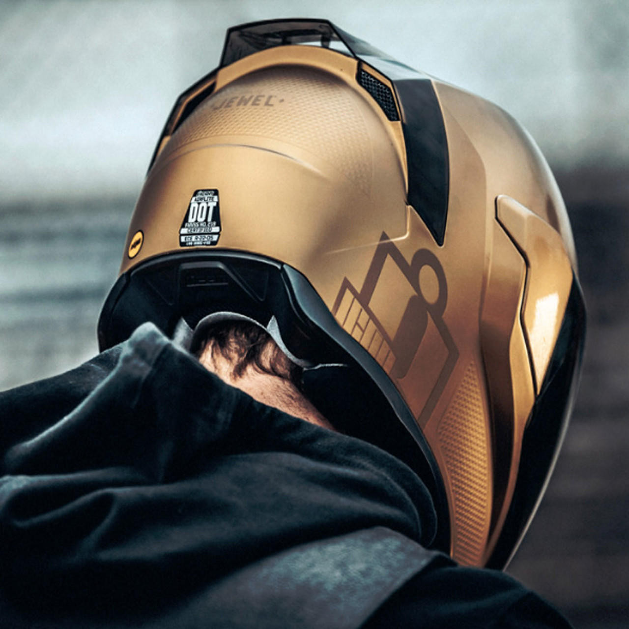 Icon Airflite™ Jewel MIPS® Helmet Gold