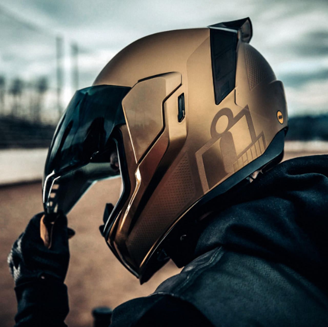 Icon Airflite™ Jewel MIPS® Helmet Gold