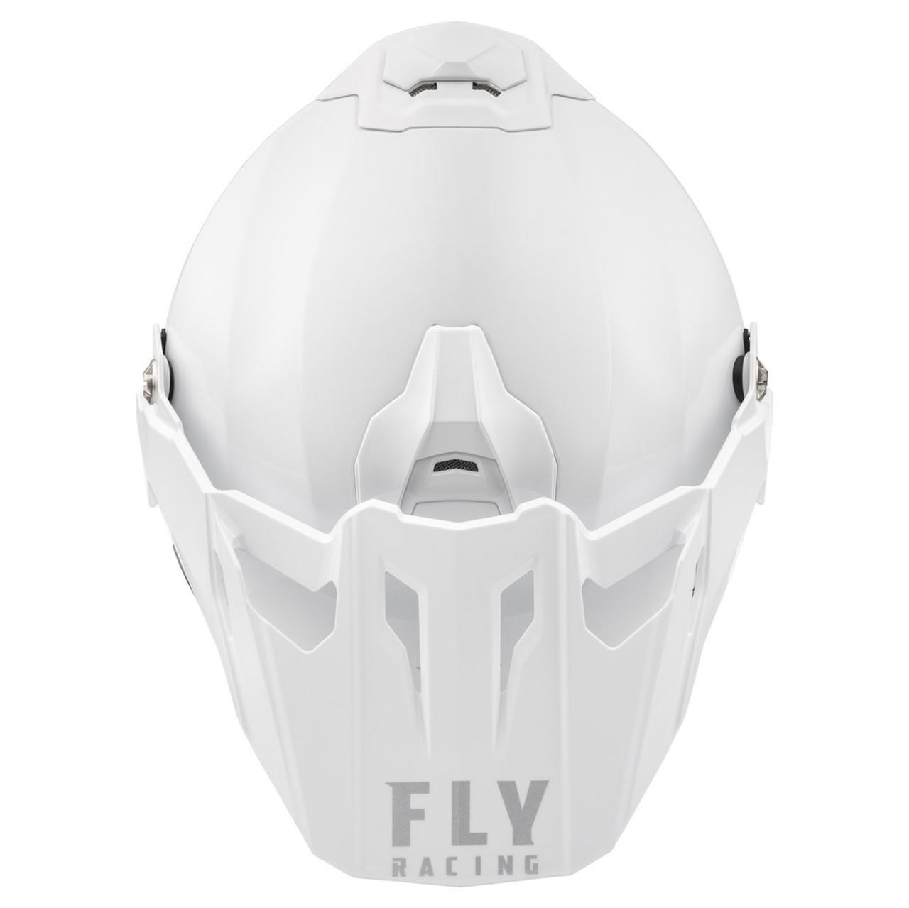 FLYRACING TREKKER ホワイト　Lサイズ59-60 Fly Racing Trekker Solid Helmet White
