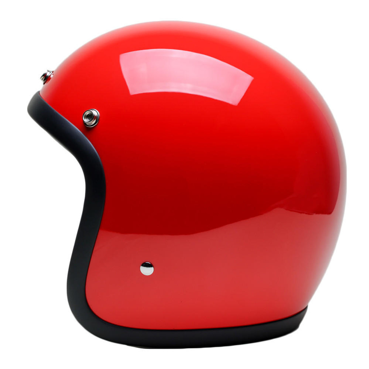 Deadbeat Customs - Deadbeat Slim Open Face 3/4 Novelty Helmet - Scarlet Red