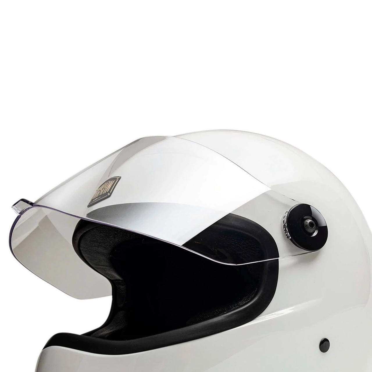 Urban Helmets BigBore S White Vintage Helmet