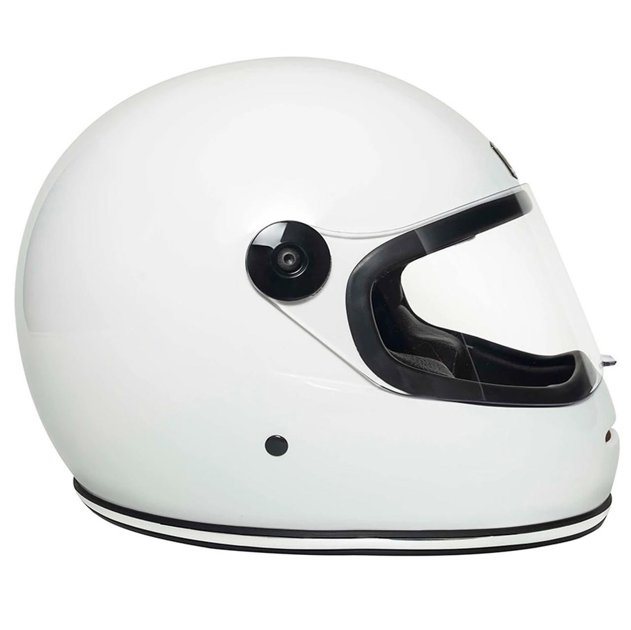 Urban Helmets BigBore S White Vintage Helmet