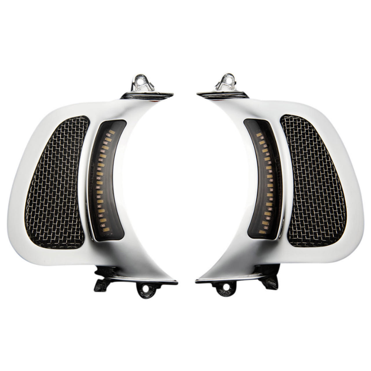 Custom Dynamics Vent Inserts with LED Lights fits '15-'23 FLTRX