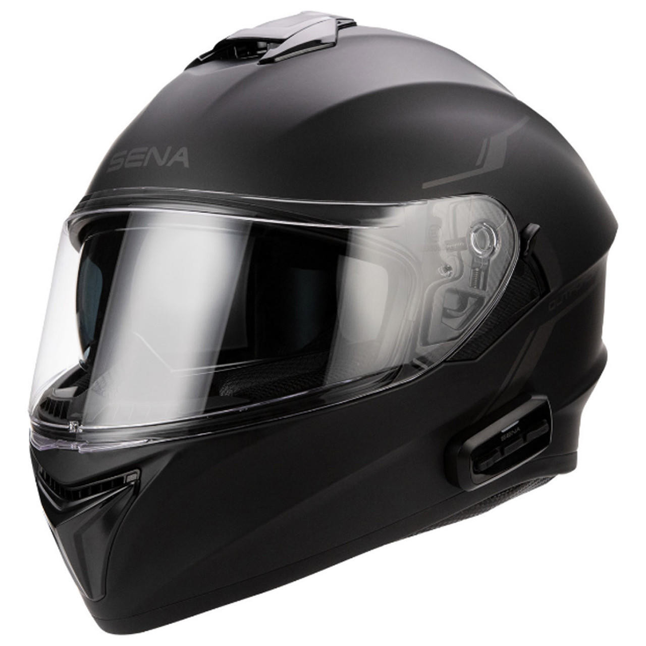 SENA Matte Black OutForce Helmet