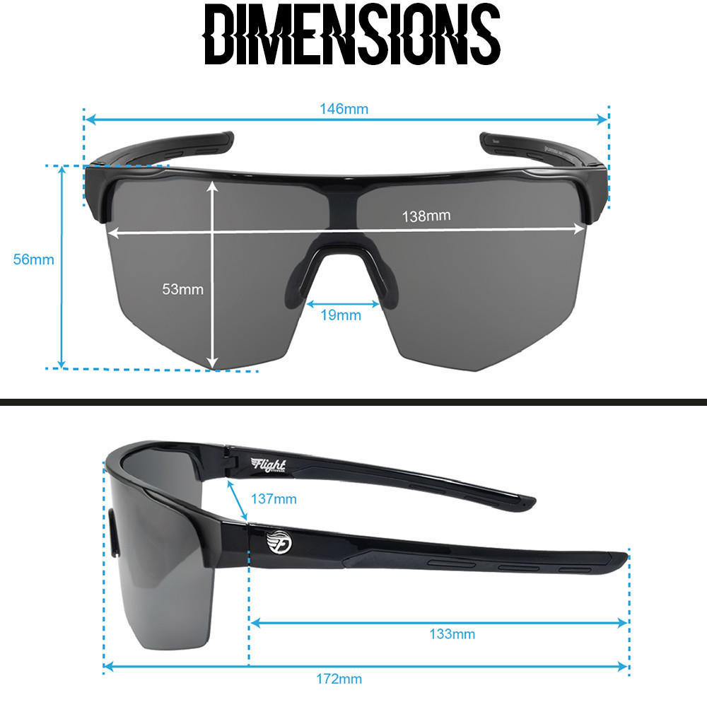 Flight Eyewear Accelerator Sport Sunglasses Gold