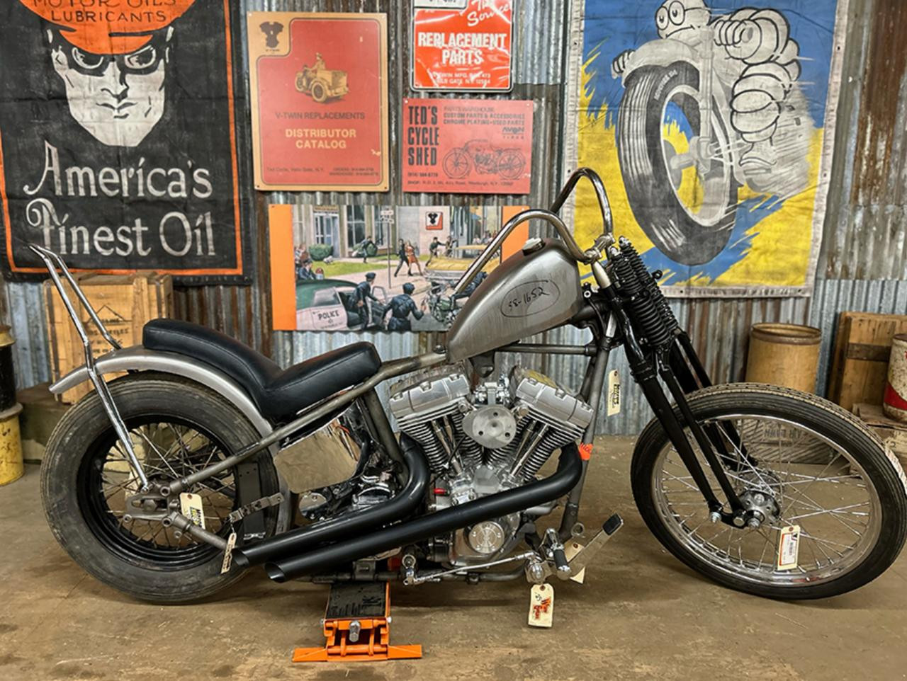 V-Twin Chopper Hummer 2.5 Gallon Gas Tank