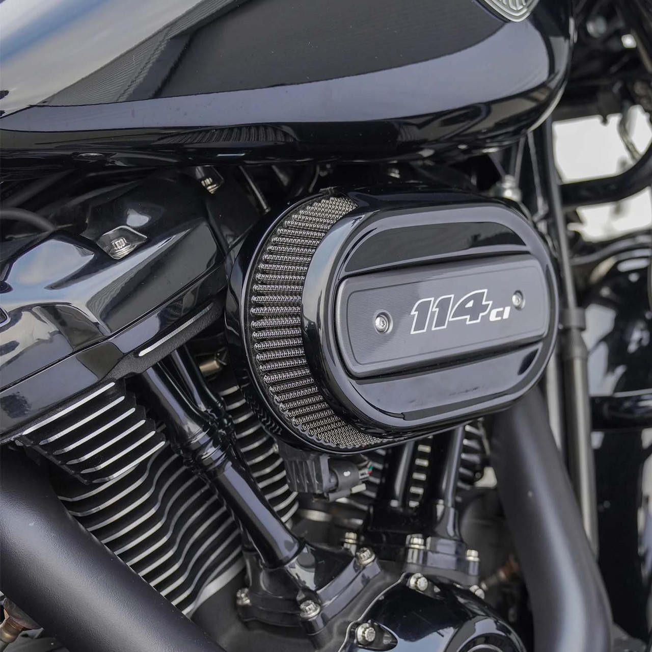 Arlen Ness Oval Big Sucker® Replacement Air Filter fits M8 Factory
