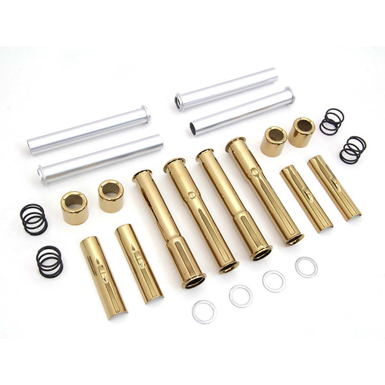 V-Twin - Pushrod Cover Kit fits '66-'84 Harley Shovelhead