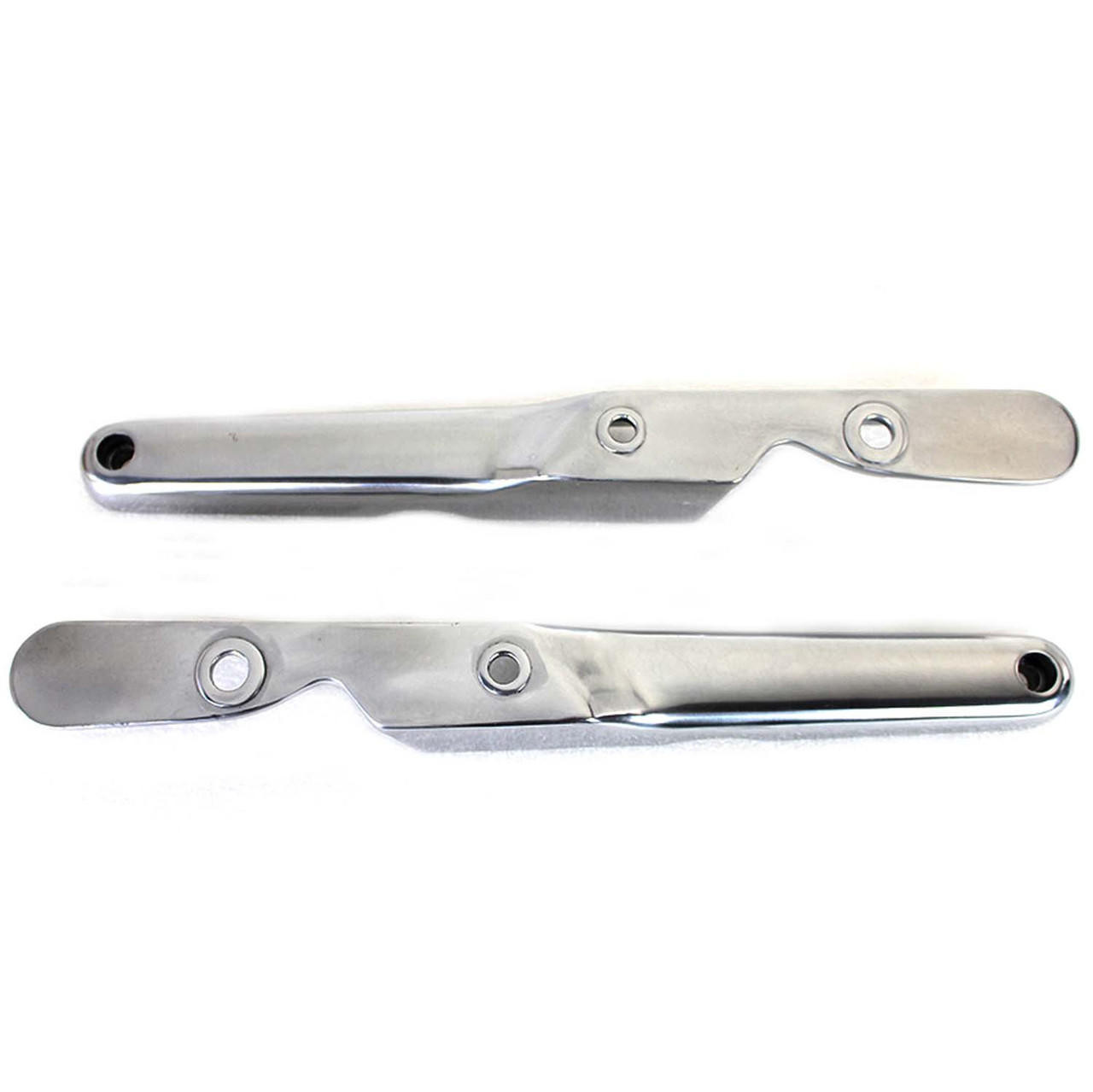 V-Twin Polished Replica Rear Fender Strut Set fits '87-'94 FXR Models
