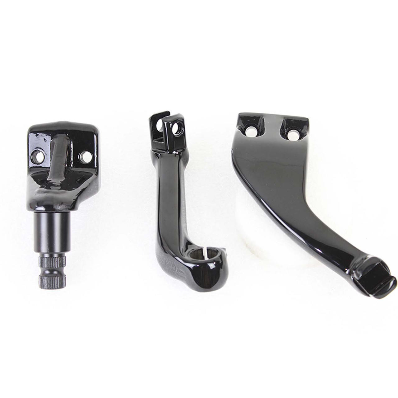 V-Twin Black FXR Mid-Control Kit fits '82-'94 FXR Models