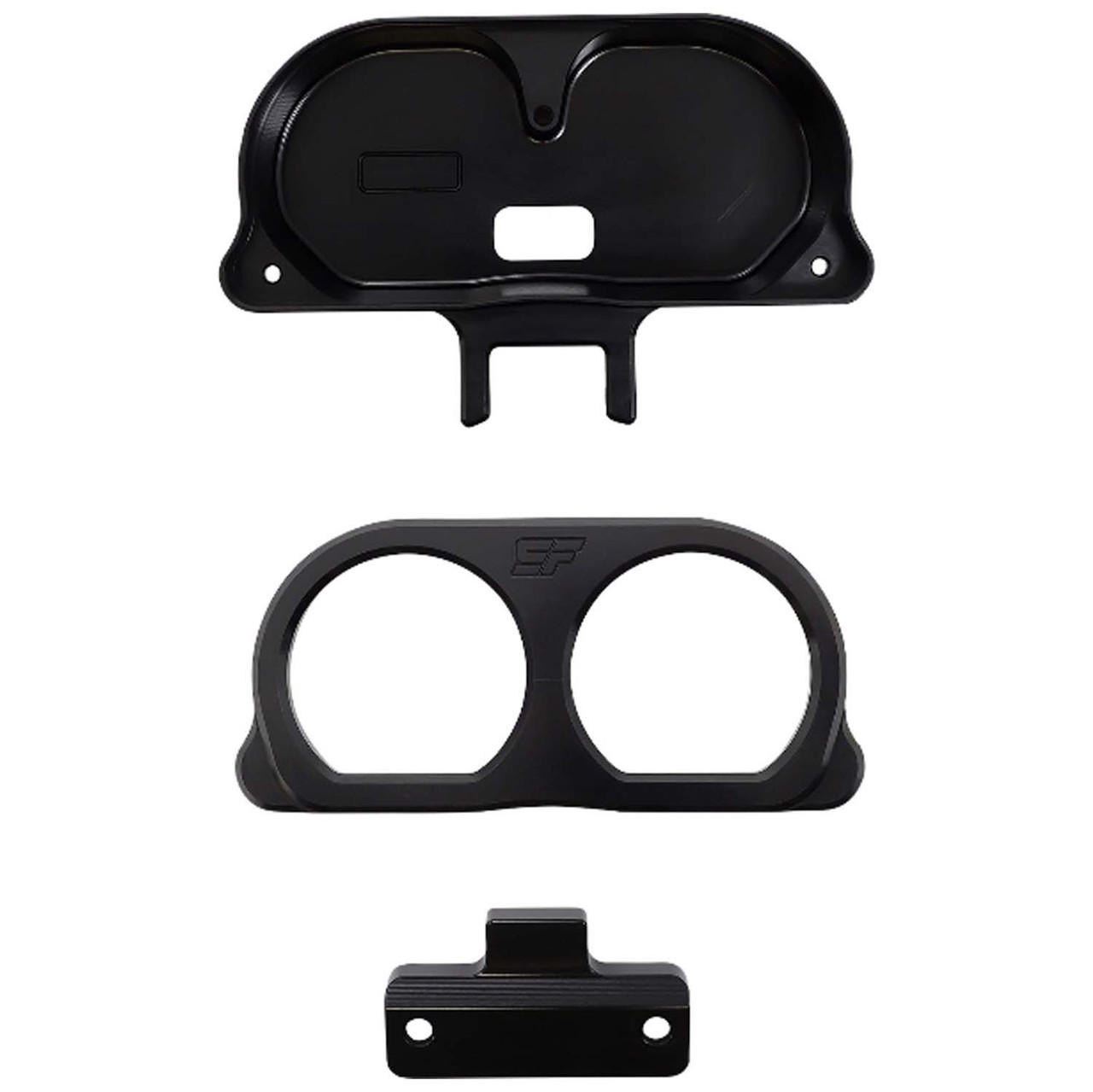 Slyfox - Black Gauge Mount fits '15 & Up Harley Touring Models