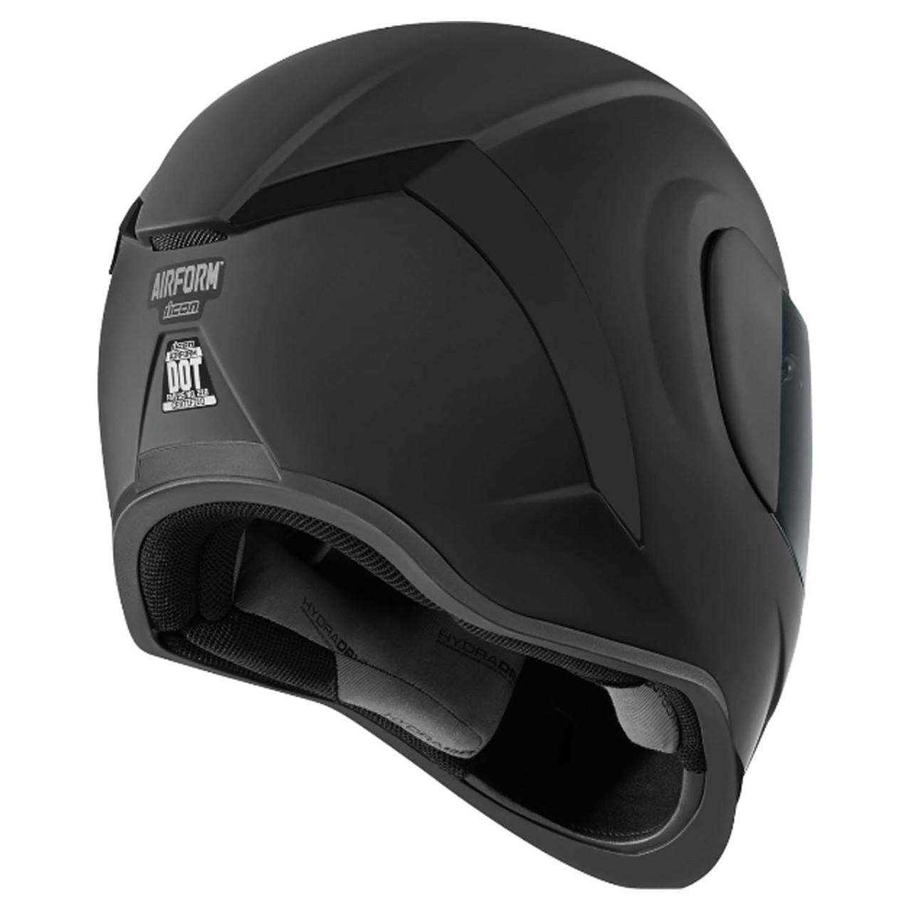 Icon Airform™ Dark Helmet Matte Black