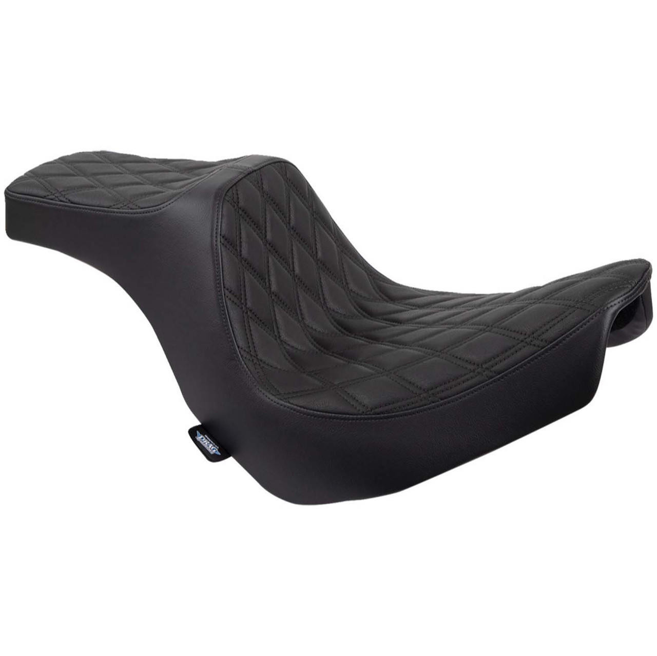 Drag Specialties Black Predator III Seats fits '18-'25 FXLR/​FXLRS