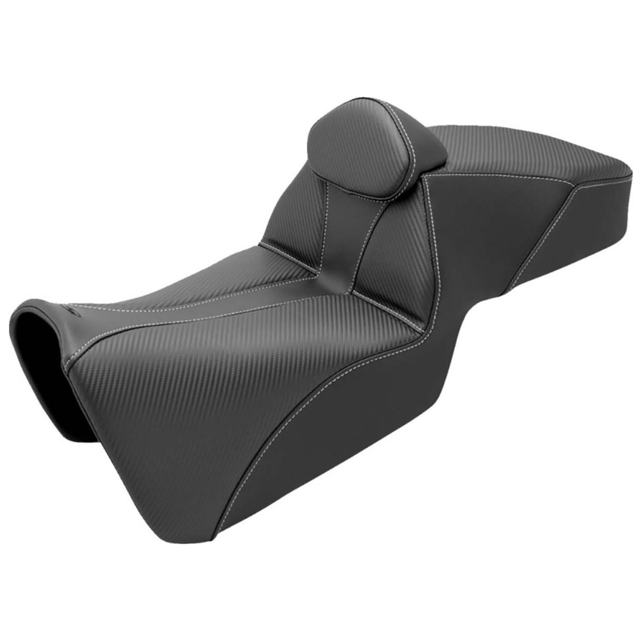 Saddlemen - Black Pan America Adventure Tour Seat W/ Backrest fits