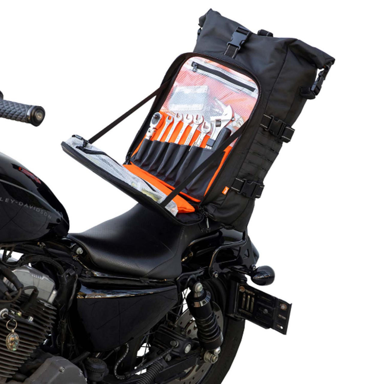 Biltwell Black Exfil 80 Gen 2 Motorcycle Bag
