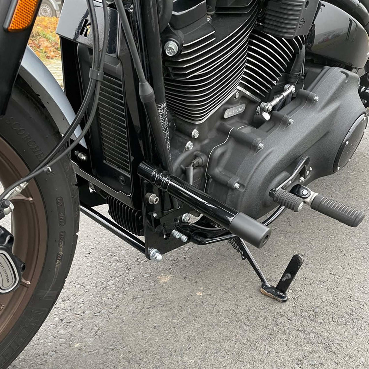 Kodlin - Black Engine Guards fits '18-'23 M8 Softail Models