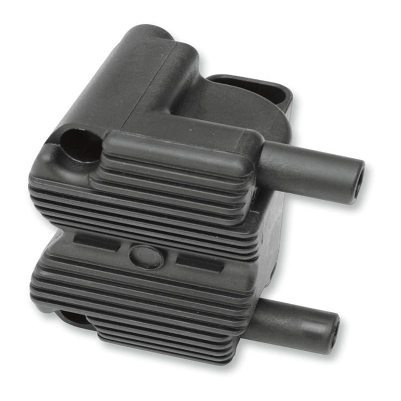 Drag Specialties - Dual-Fire Ignition Coil - Black fits 0.5 ohm '12-'17  Softail & '01-'06 Twin Cam Dephi EFI Models/Single-Fire (Repl. OEM #  31743-01)