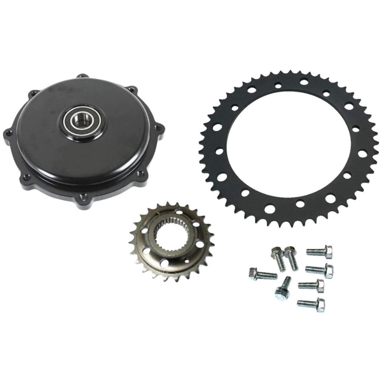 Drag Specialties - Chain Conversion Sprocket Kit fits '17-'23 Touring  Models W/ Cush Drive