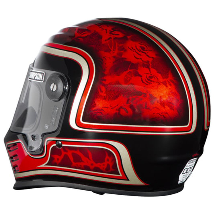 Simpson Helmets 2026 Schultz Designs Outlaw Bandit 3 Helmet