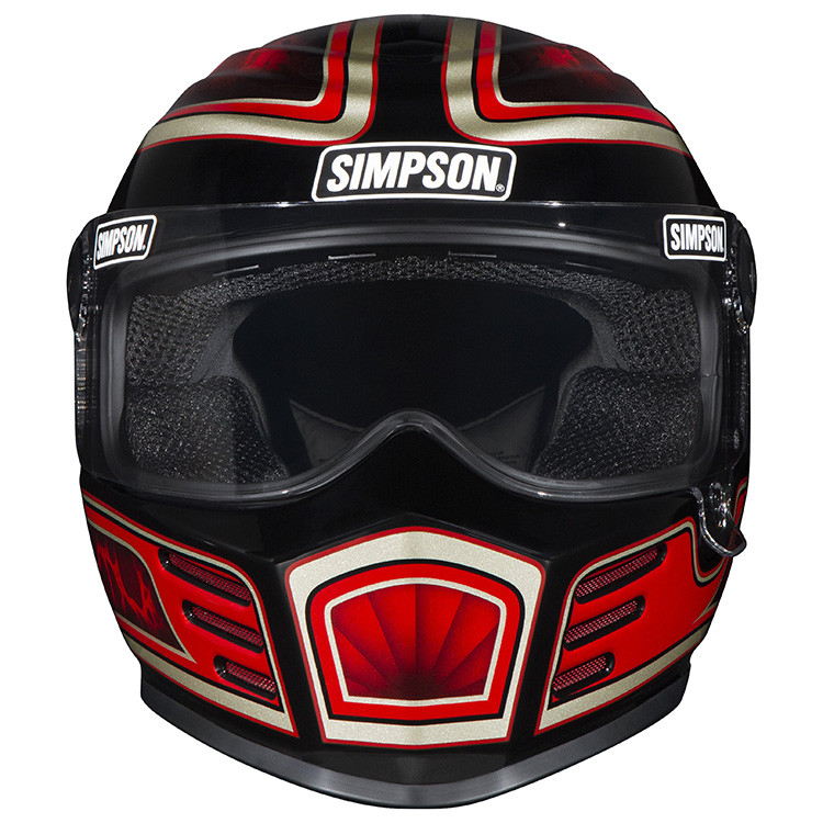Simpson Helmets 2026 Schultz Designs Outlaw Bandit 3 Helmet