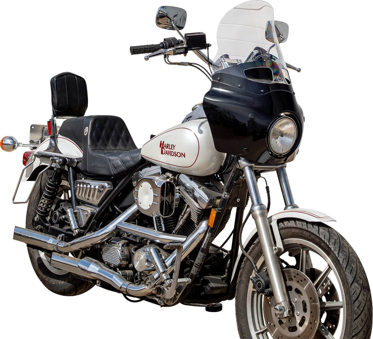 Klock Werks - KWW-06-0613-C - Flare® Windshield - Road Warrior