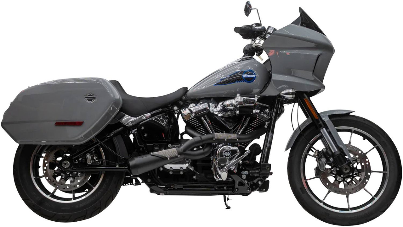 Trask - TM-5132BK - 2-into-1 Big Sexy Exhaust System - Stainless