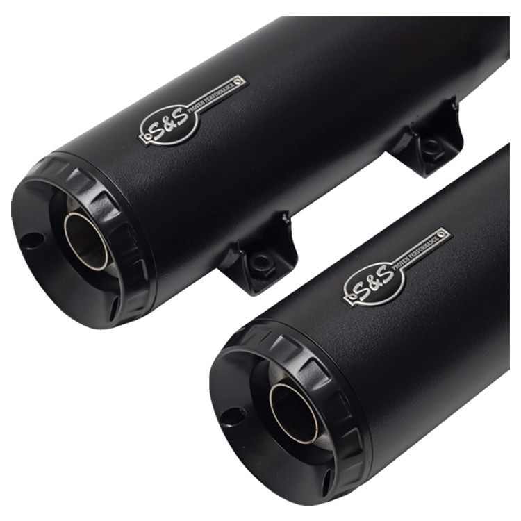 S&S Race Only Grand National Slip On Mufflers fits 19 23 Scout