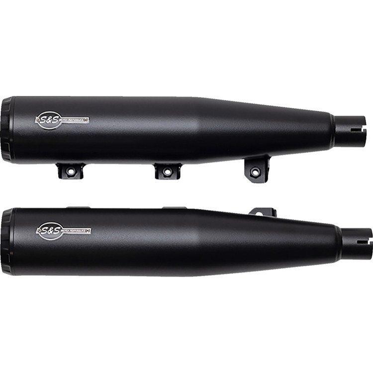 S&S Race Only Grand National Slip On Mufflers fits 19 23 Scout