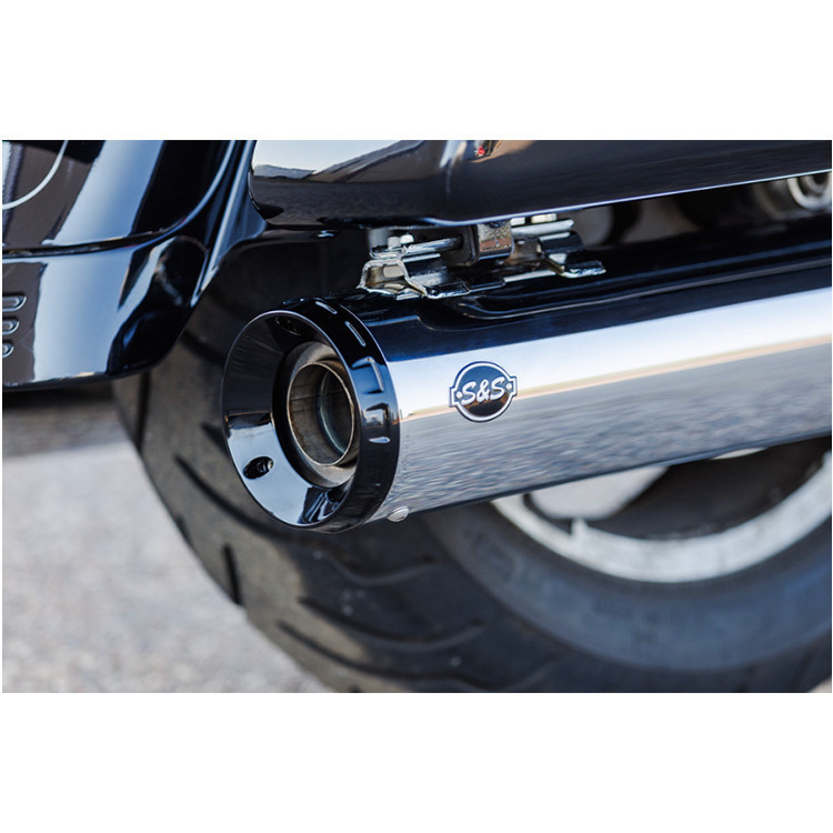 S S Cycle 4 1 2 GNX Slip On Mufflers fits 95 16 Harley Touring