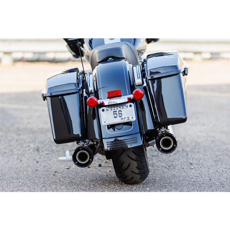 S S Cycle 4 1 2 GNX Slip On Mufflers fits 95 16 Harley Touring