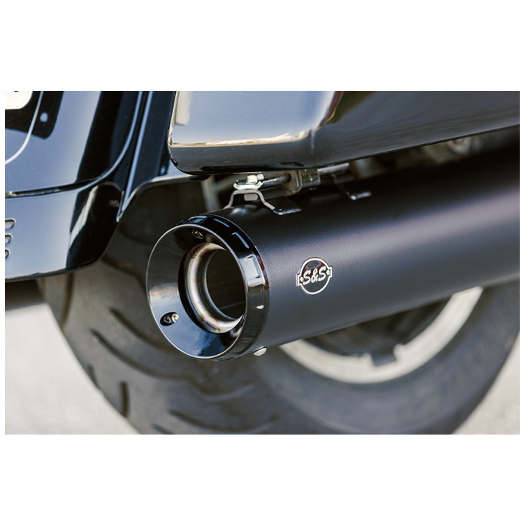 S S Cycle 4 1 2 GNX Slip On Mufflers fits 95 16 Harley Touring