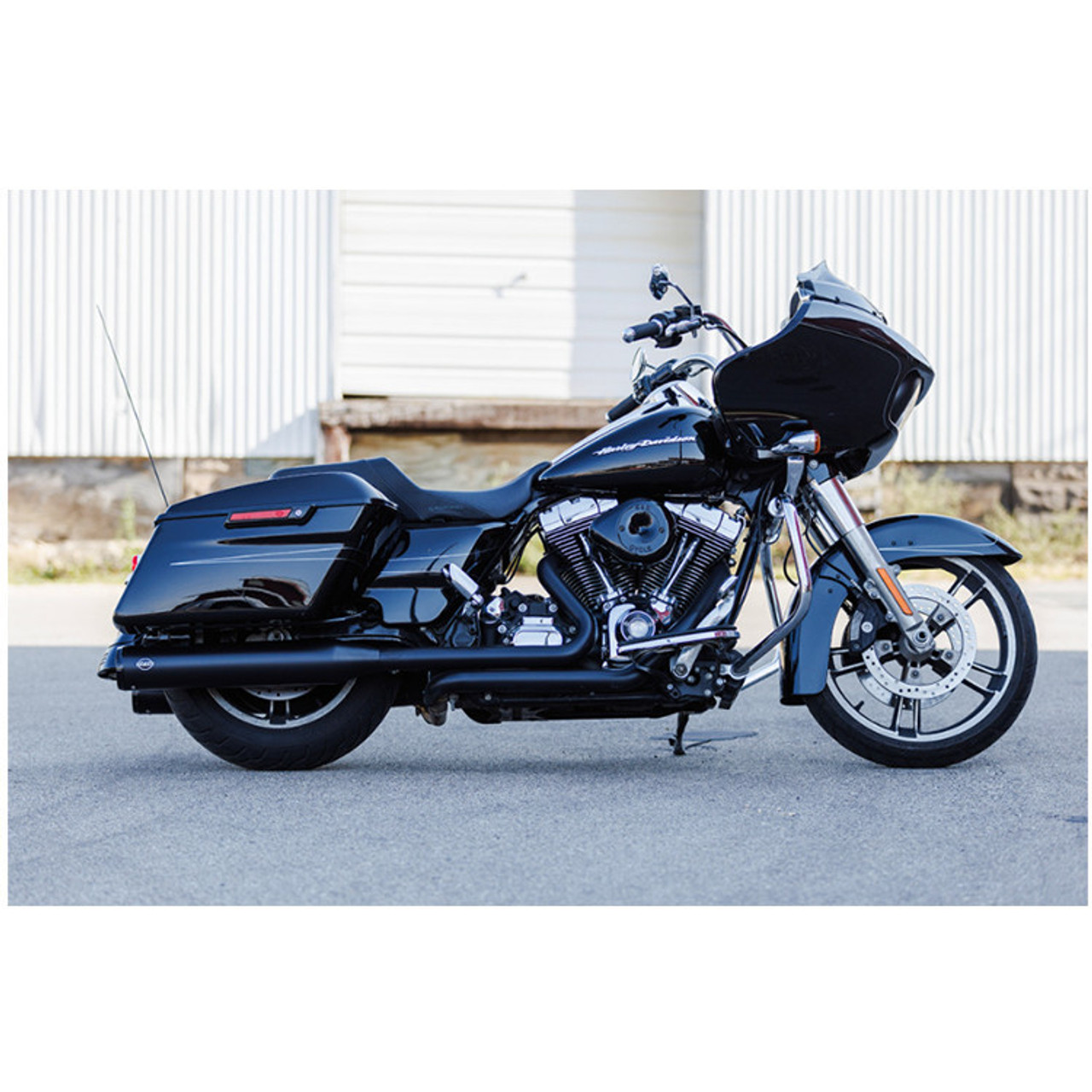 S S Cycle 4 1 2 GNX Slip On Mufflers fits 95 16 Harley