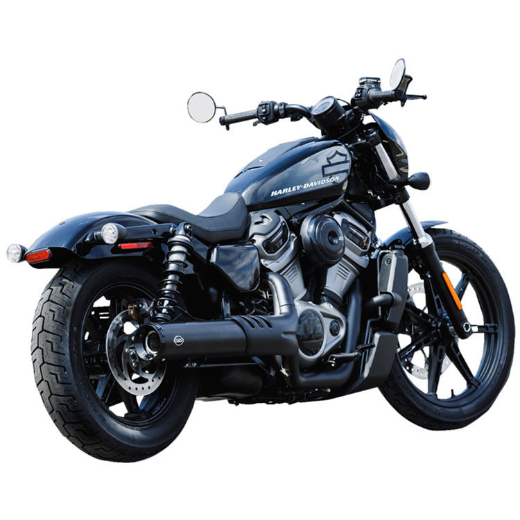 S S Cycle 4 1 2 Grand National Slip On Muffler fits 22 Nightster