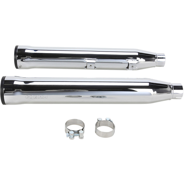 ワトソン　Cobra Race Pro Tips 3インチ Cobra 3 Slip On Mufflers W Race Pro Tips fits 07 17 Softail Models