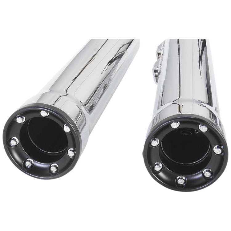 ワトソン　Cobra Race Pro Tips 3インチ Cobra 3 Slip On Mufflers W Race Pro Tips fits 05 17 Softail Models