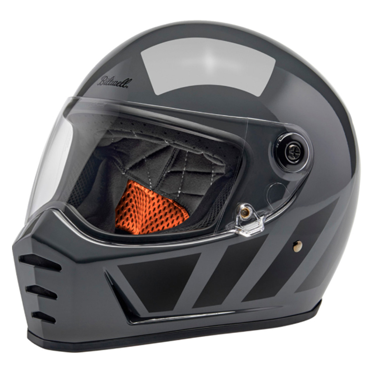 Biltwell Lane Splitter ECE 22.06 Helmet Storm Gray Inertia