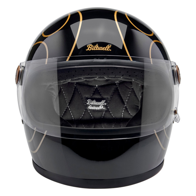 Biltwell Gringo S ECE R22.06 Helmet Black Flames