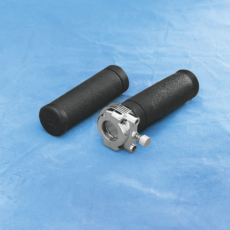 DERWEL PRECISION DH-25ドライバー1ペア 新品変換スロ-ト付 Drag Specialties - Single Cable Throttle/​Grip Assembly fits '73