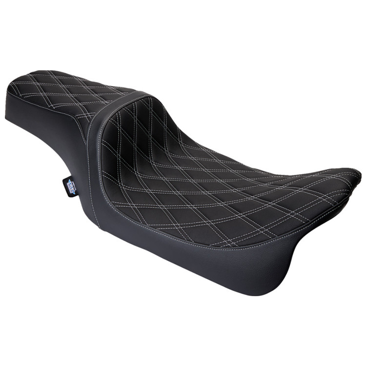 Drag Specialties Performance Predator 1Up Seat fits '08-'23 Harley