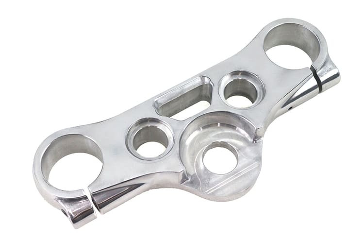 V-Twin Top Triple Tree Polished fits '08-'17 Dyna FXD/FXDB/FXDC
