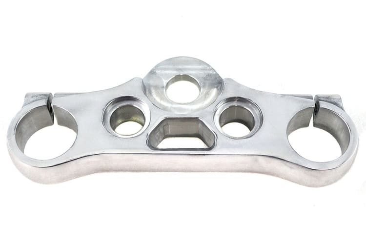 V-Twin Top Triple Tree Polished fits '08-'17 Dyna FXD/FXDB/FXDC