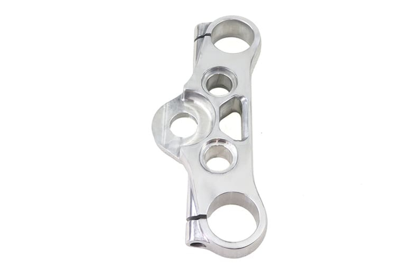 DONKIE☆Tris V-Twin Top Triple Tree Polished fits '08-'17 Dyna FXD/FXDB